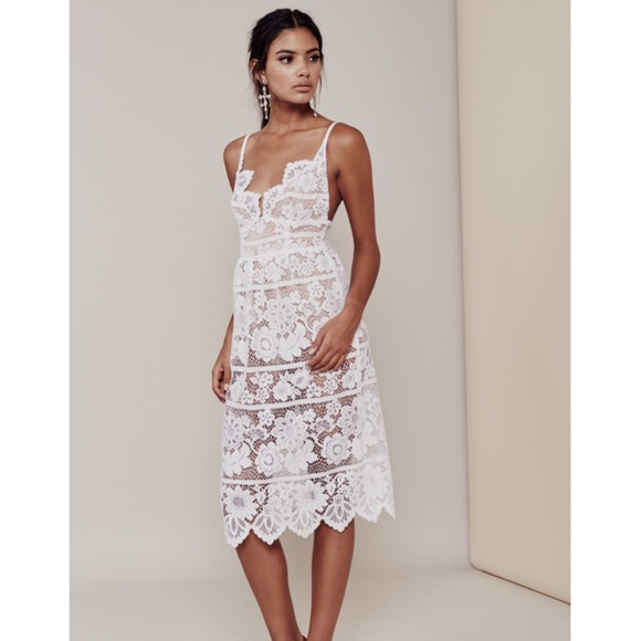 For Love And Lemons Dresses & Skirts - For Love and Lemons Gianna Dress in White size S